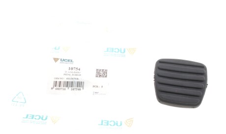 Накладка педалі гальма/зчеплення Renault Logan 04- - ((6001547908)) UC-EL 10754