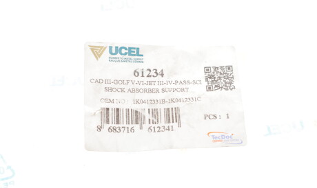 Фото 2 - Опора стойки амортизатора UC-EL 61234