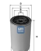 Масляный фильтр - UFI 23.130.03
