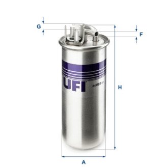 Топливный фильтр - UFI 24.001.00