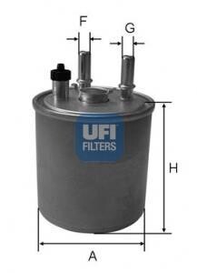 Топливный фильтр - UFI 24.073.00