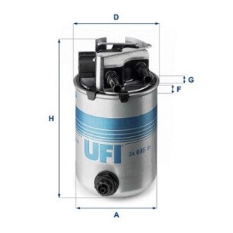 Топливный фильтр - UFI 2409501