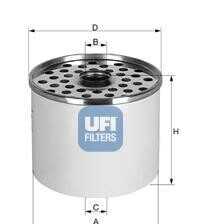 Топливный фильтр - UFI 24.361.00