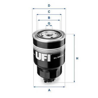 Топливный фильтр - UFI 24.444.00