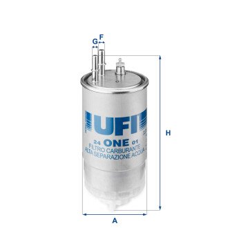 Топливный фильтр - UFI 24.ONE.01