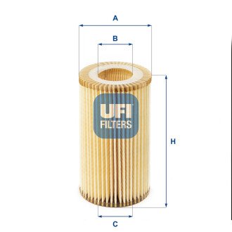 Масляный фильтр - UFI 25.002.00