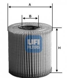 Масляный фильтр - UFI 25.004.00