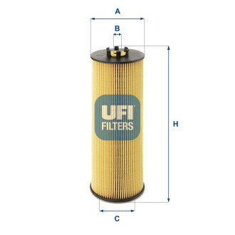 Масляний фільтр - (059115561B, 059115661B, 059115662) UFI 25.019.00