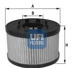 Масляный фильтр - UFI 25.033.00