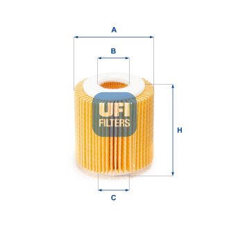 Масляний фільтр - UFI 25.056.00