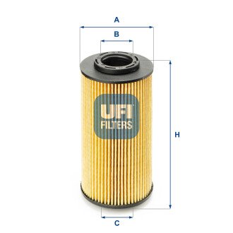 Масляный фильтр - (263202A000, 263202A001, 263202A002) UFI 25.070.00