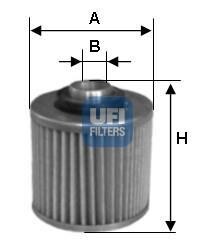 Оливний фільтр - UFI 25.514.00