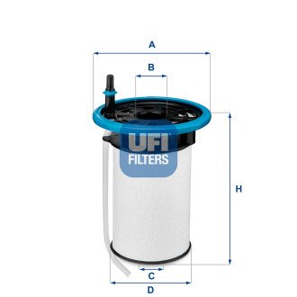 Топливный фильтр - UFI 2605200