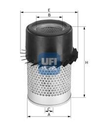 Повітряний фільтр - UFI 27.202.00