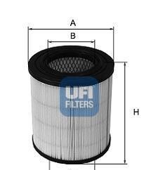 Воздушный фильтр - UFI 27.271.00