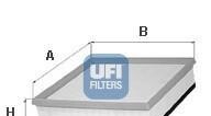 Воздушный фильтр - UFI 30.067.00