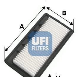 Воздушный фильтр - (2811302510) UFI 30.126.00