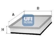 Воздушный фильтр - (8200545839) UFI 30.374.00