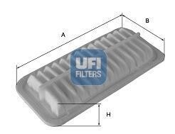 Повітряний фільтр - (1378083G00, 1780187402) UFI 30.550.00