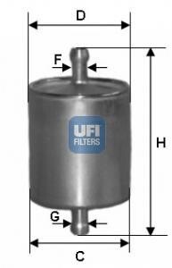 Паливний фільтр - UFI 31.836.00