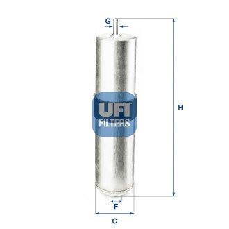 Паливний фільтр - UFI 31.857.04