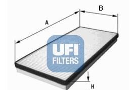 Фильтр, воздух во внутренном пространстве - UFI 53.001.00