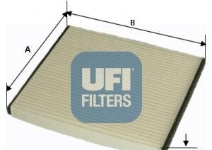Фільтр салону Ford Fusion (JU_) 1.4 2002.08 - 2012.12 - UFI 53.076.00