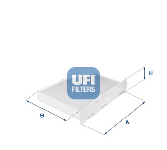 Фильтр, воздух во внутренном пространстве - UFI 53.148.00