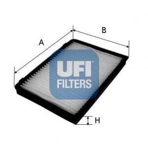 Фильтр, воздух во внутренном пространстве - UFI 53.151.00