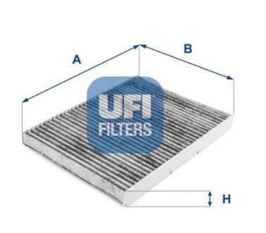 Фільтр салону вугільний Skoda Octavia I Combi (1U5) 1.6 1998.07 - 2010.12 - UFI 54.109.00