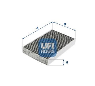 Фильтр, воздух во внутренном пространстве - UFI 54.285.00