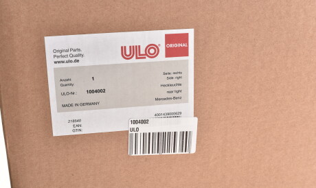 Фото 2 - Задній ліхтар ULO 1004002