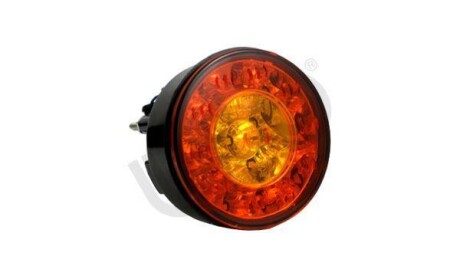 Ліхтар задній Лів/Прав (LED, 24В, з індикатором, паркувальні вогні, болти/випукла, конектор: 3PIN, fi98mm) OTOKAR TEMSA - ULO 1701002