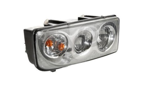 Фара Прав (H1/H4/W5W, колір відбивача: срібн, колір повороту: помаранчевий) - ((6138200161, A6138200161)) ULO 2005002 (фото 1)