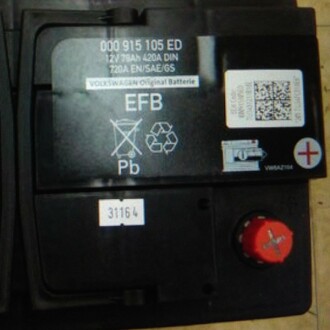 Фото 2 - Автомобільний акумулятор VAG 000915105ED