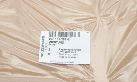Фото 2 - Прокладки VAG 03C109287G