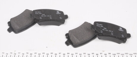 Фото 2 - Гальмівні колодки VAG 1K0 698 451 G (1K0698451G)