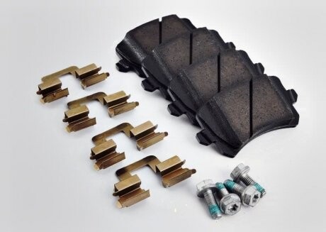 Колодки тормозные дисковые - ((1K0698451L, 3AA698451, 3C0698451C, 3C0698451E, 3C0698451F)) VAG 3AA698451B