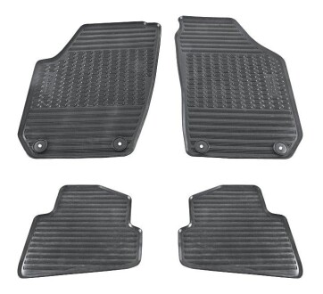 Коврики в салон резиновые - VAG 5J1061550