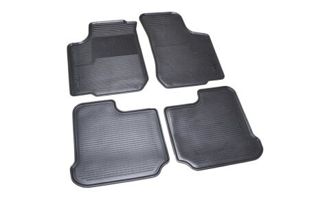 Напольные коврики (текстильные) Skoda Fabia III (NJ) 2014- комплект 4 шт - VAG DCC309001