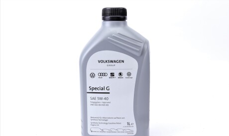 Моторна олива Special G 5W-40, 1 л (GS55502M2EUR) - (08232P99E1LHE, 08232P99E4LHE, 1942064) VAG Gs55502m2 (фото 1)