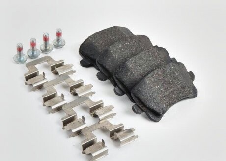 Колодки тормозные задн (компл) VW CC (12-17), Passat (06-15), Tiguan (08-18), Sharan (11-16) - (3C0698451D, 3C0698451E, 3C0698451F) VAG JZW698451G