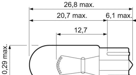 Фото 2 - Автолампа Valeo 032211