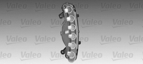 Боковой габаритный фонарь - Valeo 044209