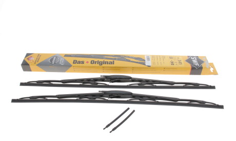 Щетки стеклоочистителя (600/600mm) Renault Master/Iveco Daily 00- - Valeo 116341