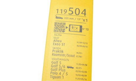 Фото 2 - Двірник (щітка склоочисника) Valeo 119504