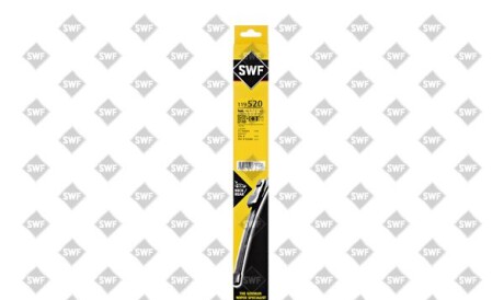 Щітка склоочисника (задня) (240mm) Citroen C5 III/Renault Clio IV 08- SWF - Valeo 119520