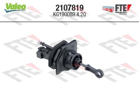 Головний циліндр зчеплення - Valeo 2107819