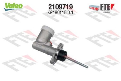 Головний циліндр зчеплення - Valeo 2109719