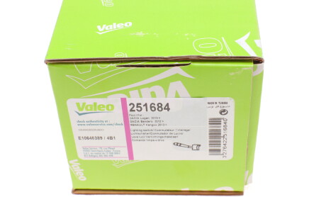 Фото 7 - Подрулевой переключатель Valeo 251684